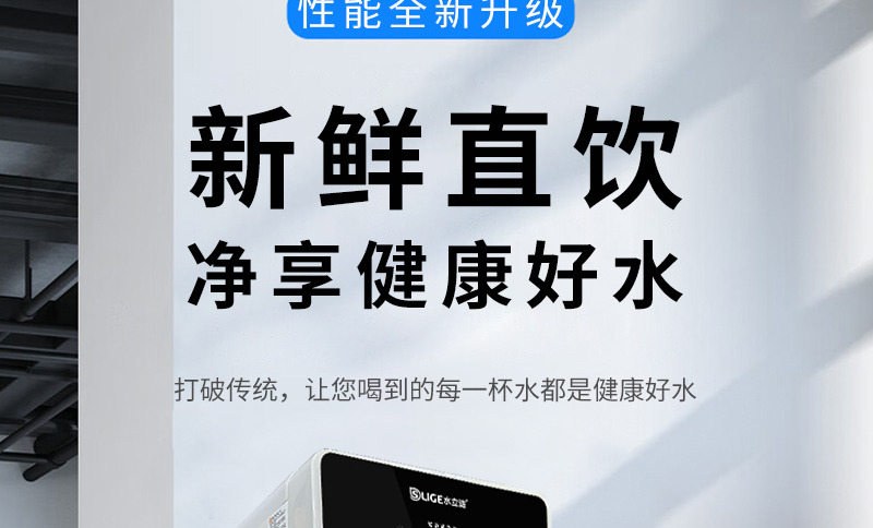 水立洁净水器,立式商务机