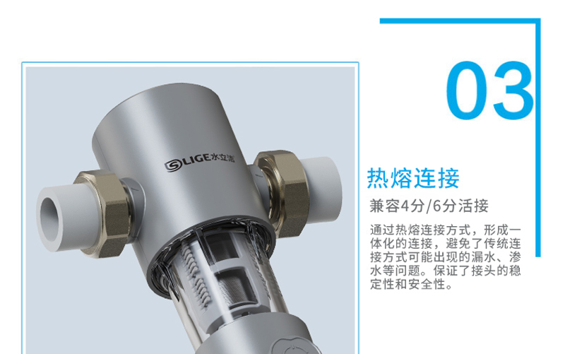 水立洁,水立洁净水器,前置过滤器